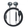 Aksesuāri datoru/planšetes - Acefast Acefast L1 in-ear headphones with 1.2 m Lightning connector bl...» 