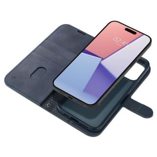 - Spigen Spigen Wallet S Pro case for iPhone 15 Pro navy blue zils