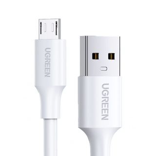 - Ugreen USB micro USB cable Ugreen US289 0.5 m white balts