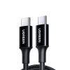 Bezvadu ierīces un gadžeti - Ugreen Ugreen US300 USB-C  /  USB-C 480Mb / s 5A 2m cable black melns 