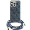 Аксессуары Моб. & Смарт. телефонам GUESS Guess Guess Crossbody Cord 4G Print Case for iPhone 15 / 14 / 13 - Blu...» 