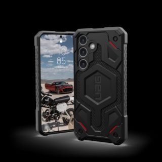 - UAG UAG Monarch Pro case for Galaxy S24 with magnetic module black kevlar