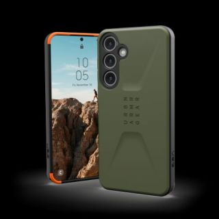 - UAG UAG Civilian case for Galaxy S24+ green zaļš