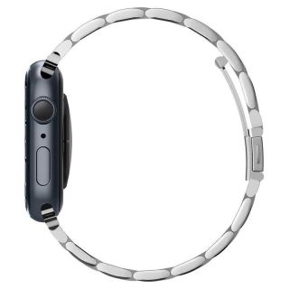 - Spigen Spigen MODERN FIT BAND Apple Watch 4  /  5  /  6  /  7  /  8  /  SE  38  /  40  /  41MM  SILVER sudrabs
