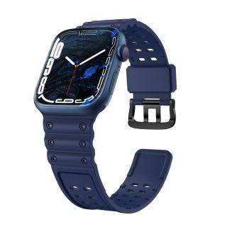 - Hurtel Strap Triple Protection for Watch 38  /  40  /  41 mm band bracelet navy blue