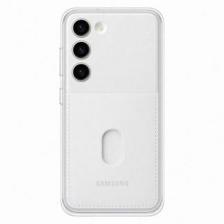 Samsung Frame Cover for Galaxy S23 case with interchangeable backs white  EF-MS911CWEGWW