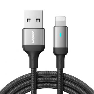 - Joyroom Joyroom Extraordinary Series A10 USB-A  /  Lightning 2.4A Cable 1.2 m Black