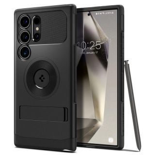 - Spigen Spigen Slim Armor MagSafe Case for Galaxy S24 Ultra Black