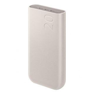 Samsung Samsung Powerbank Samsung EB-P4520XUEGEU 20000 mAh 3x USB-C 45W SFC - beige bēžs