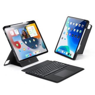 - Dux Ducis Dux Ducis DK Series Bluetooth Keyboard Case for iPad Pro 12.9  2020 / 2021 / 2022  Black