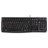 Aksesuāri datoru/planšetes - Logilink K120 Corded Keyboard black USB OEM EMEA  US melns 