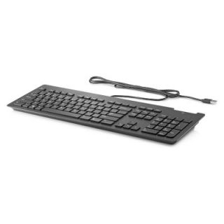 - HP HP Slim USB Wired Keyboard Smartcard Black EST melns