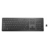 Аксессуары компютера/планшеты - HP HP Premium Anodized Aluminium Wireless Keyboard Black US ENG melns Блок питания для ноутбука