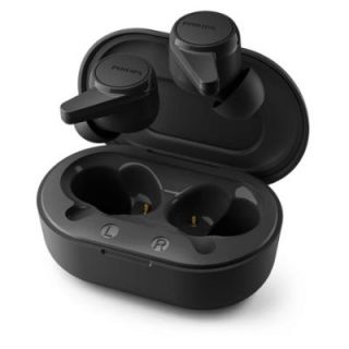 Philips True Wireless Headphones TAT1207BK / 00, IPX4 splash / sweat resistant, Up to 18 hours play time, Black melns