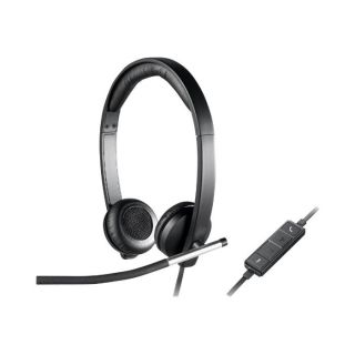 - Logilink Logitech Headset 981-000519 H650E black melns