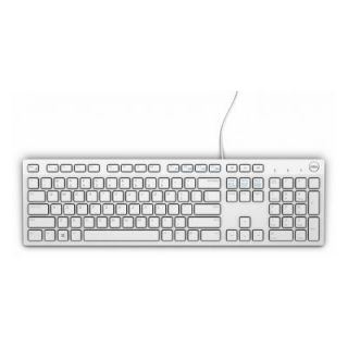 DELL Dell Dell Multimedia Keyboard-KB216 - US International  QWERTY  - White balts