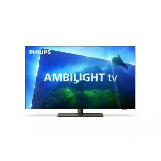 Philips 4K UHD OLED Android TV 48'' 48OLED718 / 12 3-sided Ambilight 3840x2160p HDR10+ 4xHDMI 3xUSB LAN WiFi DVB-T / T2 / T2-HD / C / S / S2, 70W