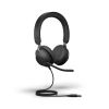 Аксессуары Моб. & Смарт. телефонам Jabra Evolve2 40 SE MS Stereo, USB-A, No Stand Штатив Стабилизатор (стедикам)