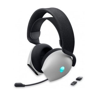 DELL Dell Alienware Dual Mode Wireless Gaming Headset - AW720H  Lunar Light