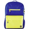 Аксессуары компютера/планшеты - HP HP Campus 15.6 Backpack 17 Liter Capacity Bright Dark Blue, Lime 