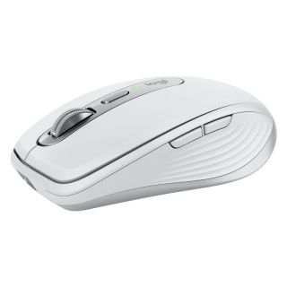 - Logilink  Logitech MX Anywhere 3S Mouse - RF Wireless + Bluetooth, Laser, 8000 DPI, Pale Grey  White pelēks balts