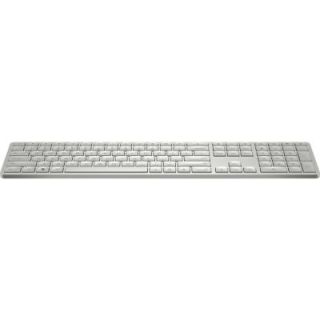 - HP HP 970 Programmable Wireless Keyboard Backlit White / Silver US ENG balts sudrabs
