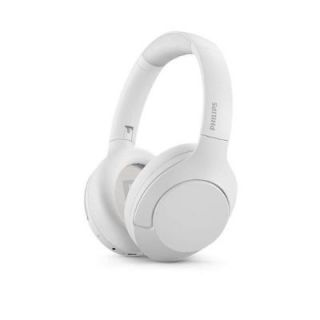 Philips Wireless headphones TAH8506WT / 00, Noise Cancelling Pro, Up to 60 hours of play time, Touch control, Bluetooth multipoint, White balts