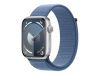 Smart-pulkstenis Apple Watch Series 9 GPS 45mm Silver Aluminium Case with Winter Blue Sport L...» Smart-pulkstenis