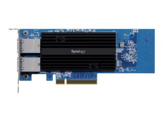 - Synology Dual-port 10GbE 10GBASE-T add-in card | E10G30-T2 | PCIe 3.0 x8