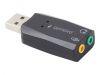 Aksesuāri datoru/planšetes GEMBIRD Gembird | SC-USB2.0-01 - sound card 