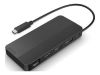 Aksesuāri Mob. & Vied. telefoniem Lenovo USB-C Dual Display Travel Dock w / o Adapter | 