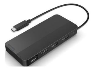 Lenovo USB-C Dual Display Travel Dock w / o Adapter |