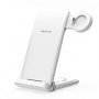 - Nillkin - Nillkin PowerTrio 3in1 Wireless Charger for Garmin Watch White