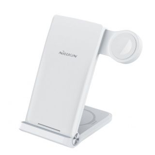 - Nillkin - Nillkin PowerTrio 3in1 Wireless Charger for Apple Watch White  MFI