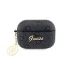 GUESS 4G Script PC / PU Charm Case for AirPods Pro 2 Black