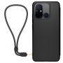 - - Made for Xiaomi Book Case with Necklace for Xiaomi Redmi 12C Black