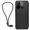 Aksesuāri Mob. & Vied. telefoniem - - Made for Xiaomi Book Case with Necklace for Xiaomi Redmi 12C Black Ekrāna aizsargplēve