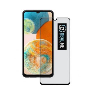 - - OBAL:ME 5D Glass Screen Protector for Samsung Galaxy A23 5G Black