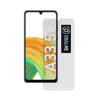 - - OBAL:ME 2.5D Glass Screen Protector for Samsung Galaxy A33 5G Clear