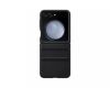 Aksesuāri Mob. & Vied. telefoniem Samsung EF-VF731PBE Leather Cover  Eco  for Galaxy Z Flip 5 Black 