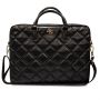 GUESS PU Quilted 4G Metal Logo Computer Bag 15 / 16'' Black
