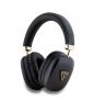 GUESS PU Leather 4G Triangle Logo Bluetooth Stereo Headphone Black
