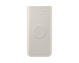 Samsung EB-U2510XUE Samsung Wireless Powerbank 2x USB-C 25W 10000mAh Beige 
