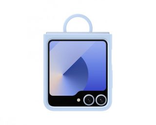 Samsung EF-PF741TLE Silicone Cover with Ring for Galaxy Z Flip 6 Blue
