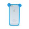Aksesuāri Mob. & Vied. telefoniem GreenGo Universal bumper L  10cm  Ears Blue 