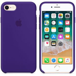 Apple iPhone 8 Silicone Case MQGR2ZM / A Violet