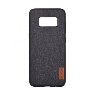 - DEVIA Samsung Galaxy S8 Plus Flax case Black melns