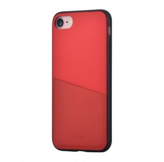- DEVIA Apple iPhone 7 Plus iWallet case Red sarkans