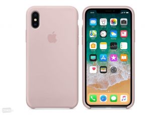 Apple iPhone X Silicone case MQT62ZM / A Pink Sand rozā