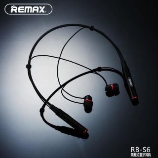 Remax Neckband Bluetooth Earphone Black